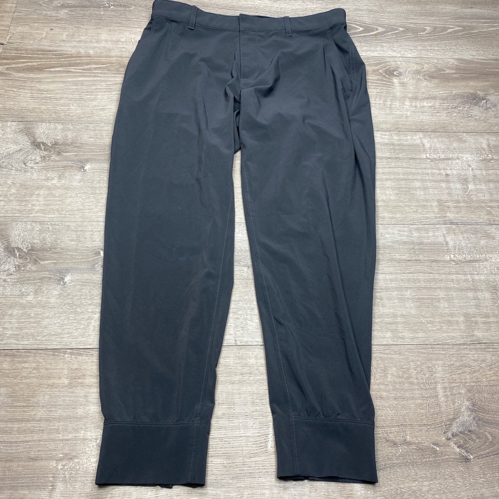 Nike Golf Joggers Mens 34 Black Unscripted Dri-FIT Ankle Zip Athletic FD5717-070